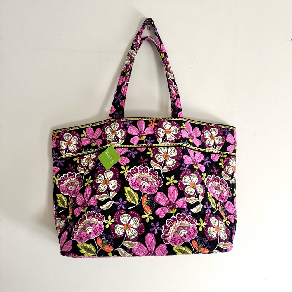 Vera Bradley Grand Tote in Pirouette Pink